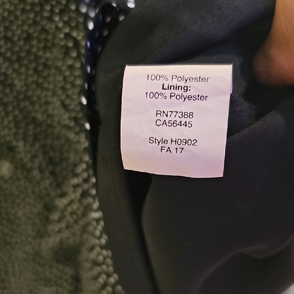 J. Crew Black Buttoned Dolman Sleeve Dress Size M - Picture 4 of 6